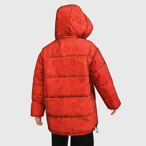 Женская зимняя куртка Карманный токийский гуль / 3D-Красный – фото 4