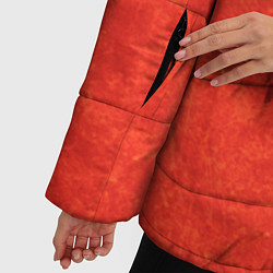 Куртка зимняя женская Карманный токийский гуль, цвет: 3D-красный — фото 2