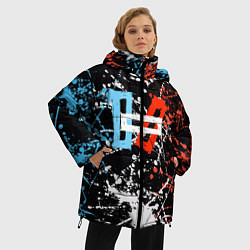 Куртка зимняя женская Twenty One Pilots: Polarize, цвет: 3D-черный — фото 2