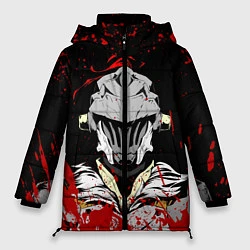Куртка зимняя женская Убийца Гоблинов, цвет: 3D-красный