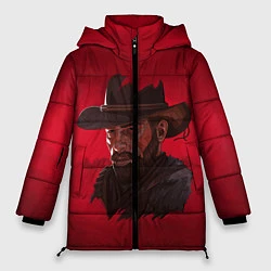 Куртка зимняя женская Red Dead Redemption, цвет: 3D-светло-серый
