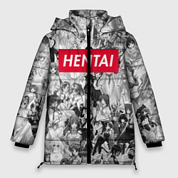 Куртка зимняя женская HENTAI, цвет: 3D-черный