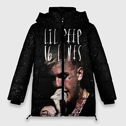 Куртка зимняя женская Lil Peep: 16 Lines, цвет: 3D-черный