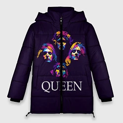 Куртка зимняя женская Queen: Fan Art, цвет: 3D-светло-серый