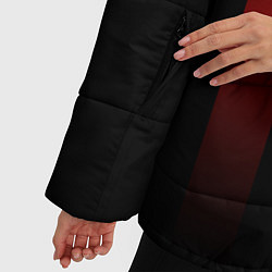 Куртка зимняя женская AC Milan, цвет: 3D-черный — фото 2