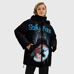 Куртка зимняя женская Sally Face, цвет: 3D-черный — фото 2