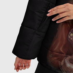 Куртка зимняя женская Sally Face: Despair, цвет: 3D-черный — фото 2