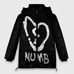 Куртка зимняя женская XXXTentacion: Numb, цвет: 3D-красный
