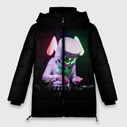 Куртка зимняя женская Marshmello: Disco for You, цвет: 3D-черный