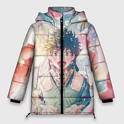 Куртка зимняя женская Пузыри, цвет: 3D-светло-серый