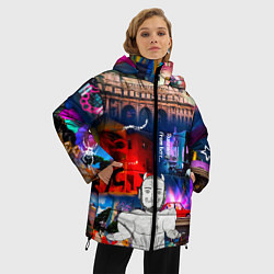 Куртка зимняя женская Runaway, цвет: 3D-черный — фото 2