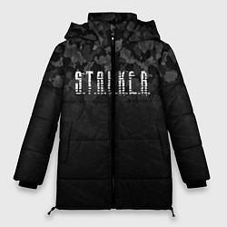 Куртка зимняя женская STALKER: Dark Camo, цвет: 3D-черный