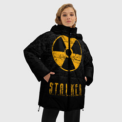 Куртка зимняя женская STALKER: Radioactive, цвет: 3D-черный — фото 2