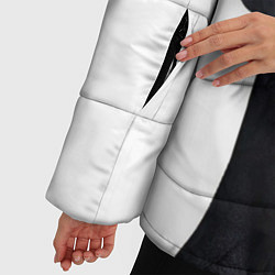 Куртка зимняя женская Черная фурия, цвет: 3D-черный — фото 2