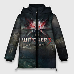 Куртка зимняя женская The Witcher 3: Wild Hunt, цвет: 3D-черный