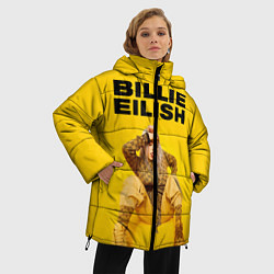 Куртка зимняя женская Billie Eilish: Lovely, цвет: 3D-черный — фото 2