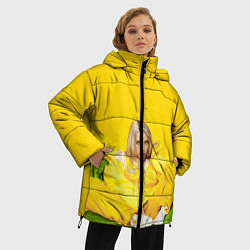 Куртка зимняя женская Billie Eilish: MyBoi, цвет: 3D-черный — фото 2