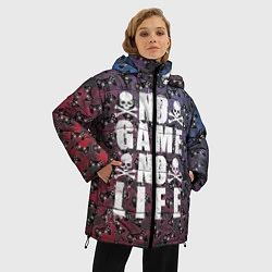 Куртка зимняя женская No Game No Life, цвет: 3D-красный — фото 2