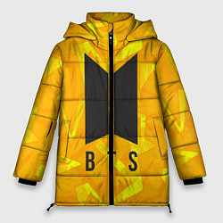 Куртка зимняя женская BTS: Yellow Style, цвет: 3D-черный