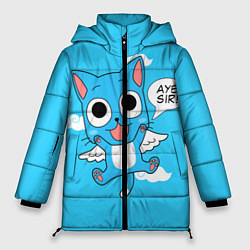Куртка зимняя женская Fairy Tail: Happy, цвет: 3D-красный