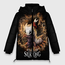 Куртка зимняя женская Hollow Knight: Silksong, цвет: 3D-красный