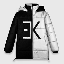 Куртка зимняя женская Егор Крид: ЕК, цвет: 3D-черный