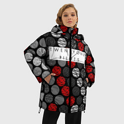 Куртка зимняя женская 21 Pilots: Ride, цвет: 3D-светло-серый — фото 2
