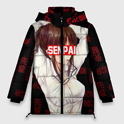 Куртка зимняя женская Anime Senpai, цвет: 3D-черный
