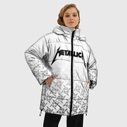 Куртка зимняя женская METALLICA, цвет: 3D-красный — фото 2
