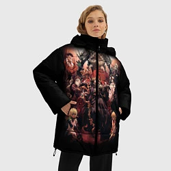 Куртка зимняя женская Overlord 1, цвет: 3D-красный — фото 2