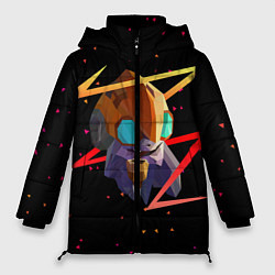 Куртка зимняя женская Dota 2 Tinker, цвет: 3D-черный