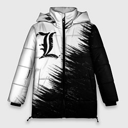 Куртка зимняя женская Death Note 5, цвет: 3D-черный