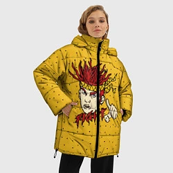 Куртка зимняя женская GONE Fludd - FIGHT, цвет: 3D-черный — фото 2