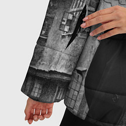 Куртка зимняя женская Peaky Blinders, цвет: 3D-светло-серый — фото 2