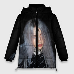 Куртка зимняя женская BILLIE EILISH с Пауком, цвет: 3D-черный