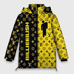 Куртка зимняя женская BILLIE EILISH x LV Yellow, цвет: 3D-черный