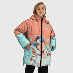 Куртка зимняя женская Ateez, цвет: 3D-красный — фото 2