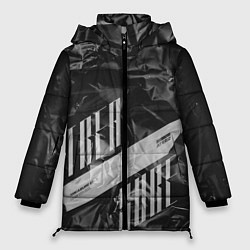 Куртка зимняя женская Trea Sure Ateez, цвет: 3D-черный