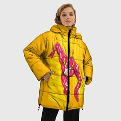 Куртка зимняя женская Flash, цвет: 3D-красный — фото 2
