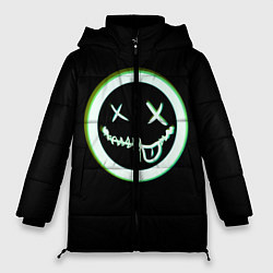Куртка зимняя женская SMLМОД, цвет: 3D-черный