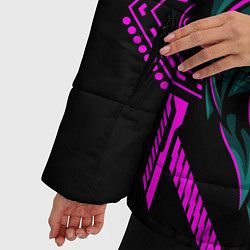 Куртка зимняя женская Ария, цвет: 3D-светло-серый — фото 2
