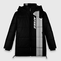 Куртка зимняя женская ATEEZ, цвет: 3D-черный