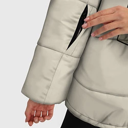 Куртка зимняя женская XXXTENTACION BAD VIBES FOREVER, цвет: 3D-светло-серый — фото 2
