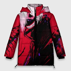 Куртка зимняя женская Токийский Гуль, цвет: 3D-красный