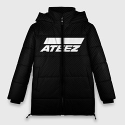 Куртка зимняя женская ATEEZ, цвет: 3D-черный
