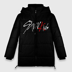 Куртка зимняя женская STRAY KIDS, цвет: 3D-красный