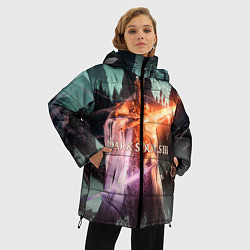 Куртка зимняя женская Dark Souls 3 Pontiff Sulyvahn, цвет: 3D-черный — фото 2