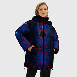 Куртка зимняя женская Броня будущего, цвет: 3D-черный — фото 2