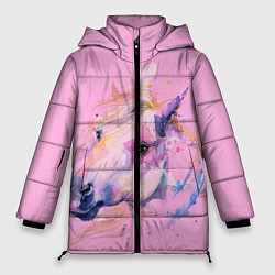 Куртка зимняя женская ONE LOVE, цвет: 3D-черный