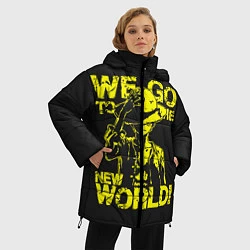 Куртка зимняя женская One Piece We Go World, цвет: 3D-черный — фото 2